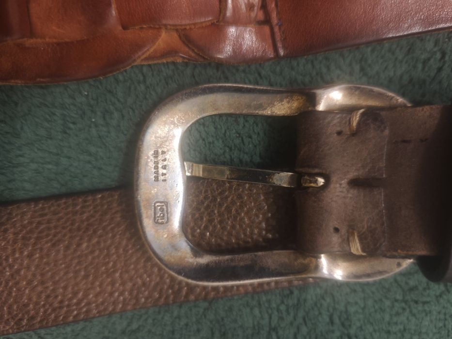 Ремни мужские кожаные