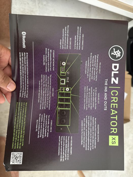 mixer digital Mackie DLZ Creator XS, nou
