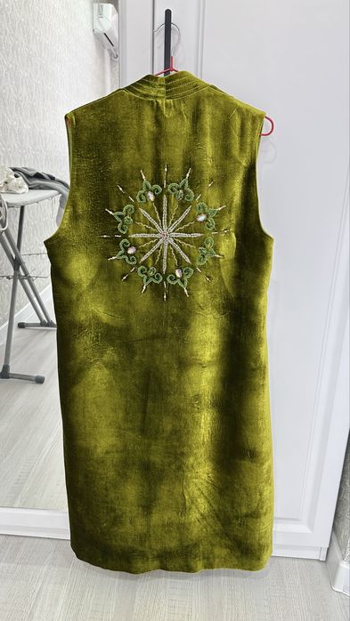 Кажекей ұзын айна тылқы астарымен