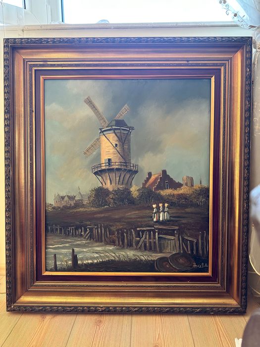 Голяма маслена картина