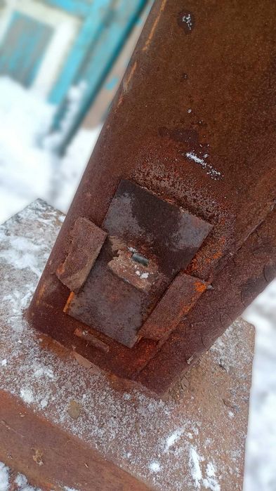 Труба печная толстостенная