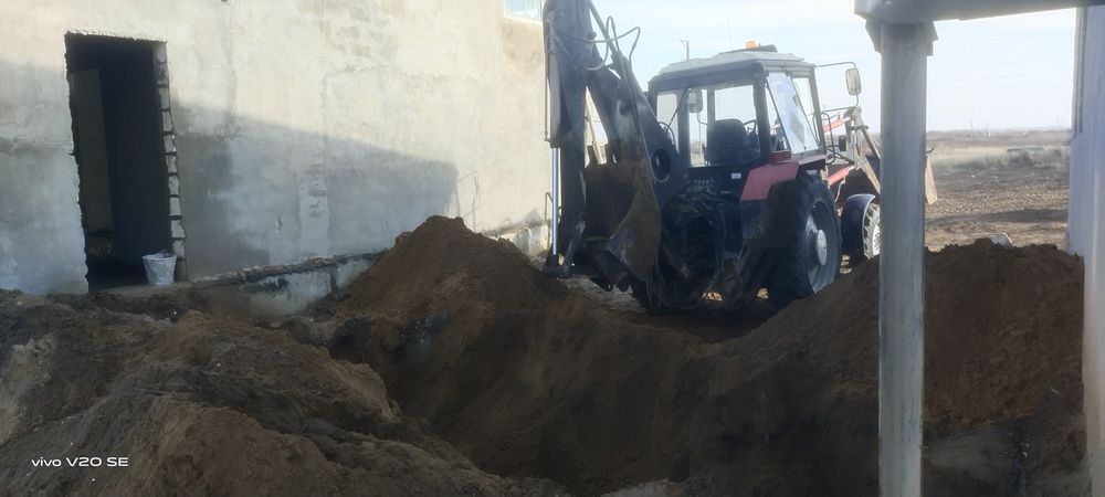 Экскаватор-погрузчик на базе МТЗ 82.1