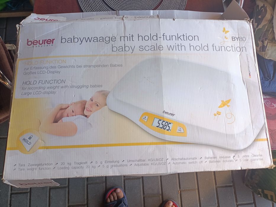 Cîntar Beurer pentru bebeluși.