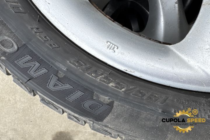 Janta 195/55/R15 6JX15H2 ET43 5J0601025A Skoda Fabia 2 [facelift] [20