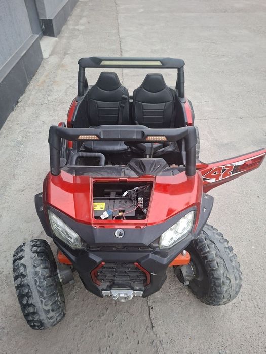Электромобиль Багги 1552 24V 4WD красный