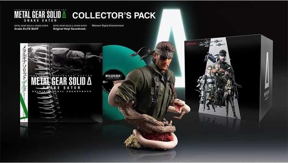 Новый** Metal Gear Solid Delta: Snake Eater. Collector's Edition PS5