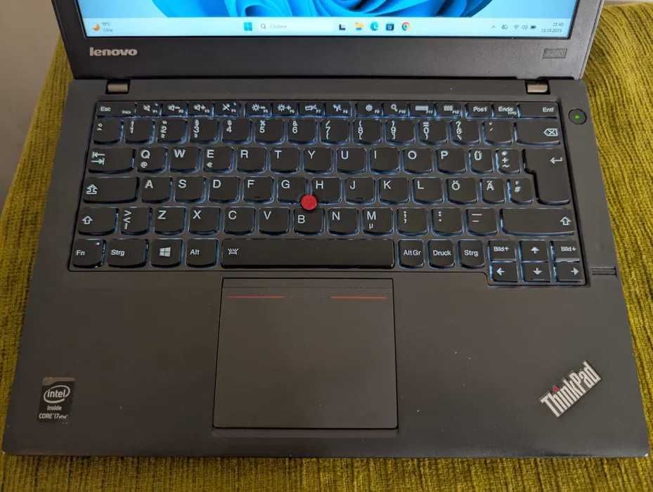 Laptop Lenovo ThinkPad X240 Intel core i7-4600U , 8GB RAM, SSD 240 GB