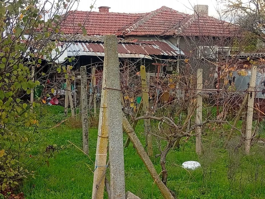 къща с двор с. Биково