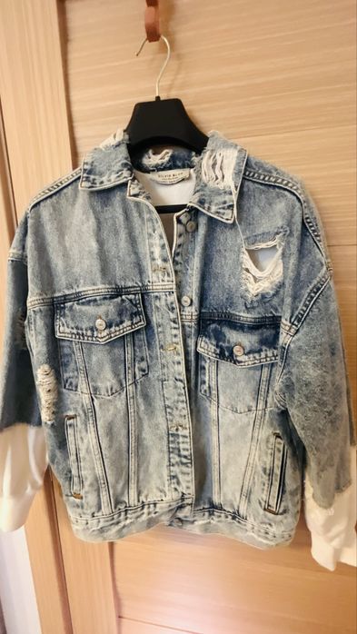 Geaca denim m-l superba
