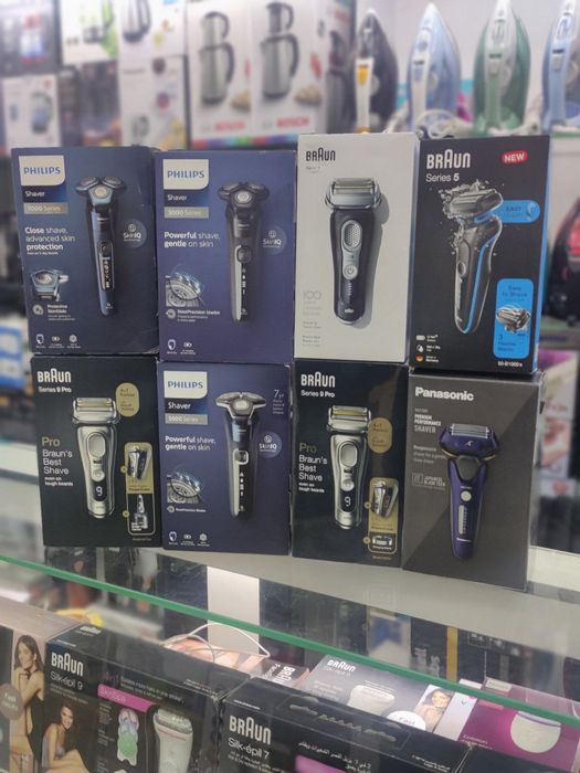 Braun,Panasonic,Philips britva