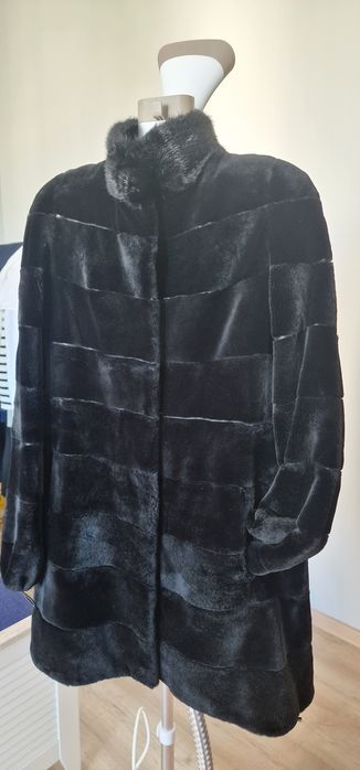 Шуба, модель под стриженную норку