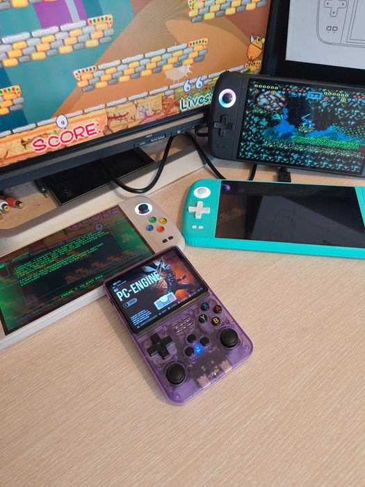 1Г ГАРАНЦИЯ M27 7" ретро конзола Sega PlayStation GameBoy R36s игра