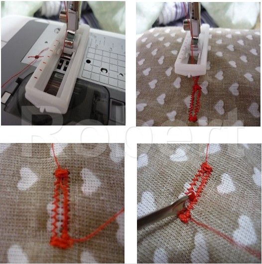 Piciorus pt cusut butoniere - masini cusut Singer Brother Minerva etc