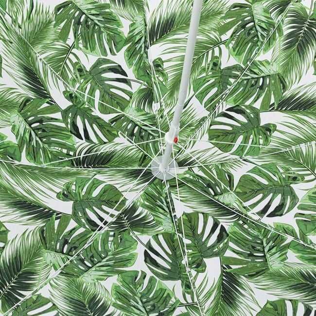 Umbrelă de Plajă Verde cu Protecție UV UPF 50+ – Diametru 2m