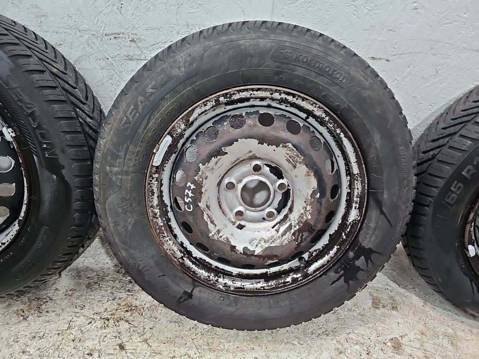 Set jante cu anvelope Renault Kangoo 2 [Fabr 2008-prezent] LCV OEM