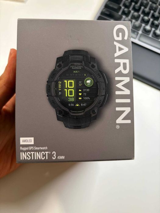 Garmin Instinct 3 AMOLED 45 mm Black