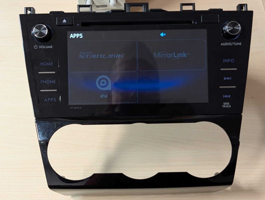 Media player Subaru Forester 2016