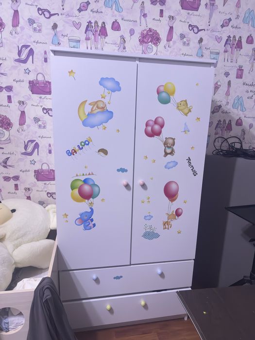 Шкаф детский для девочек