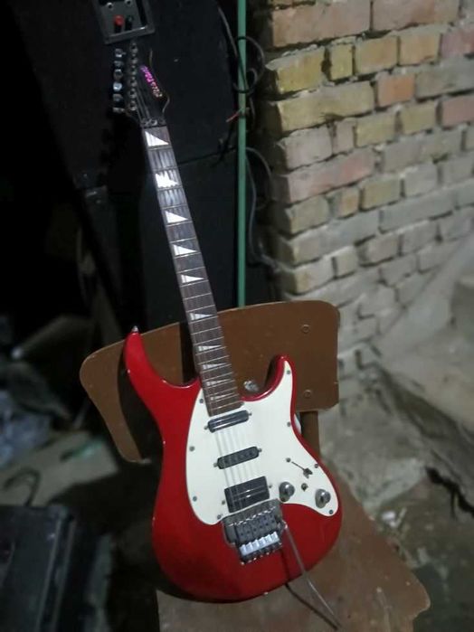 SuperStrat електрическа китара, двойни адаптери,покрива всички стилове