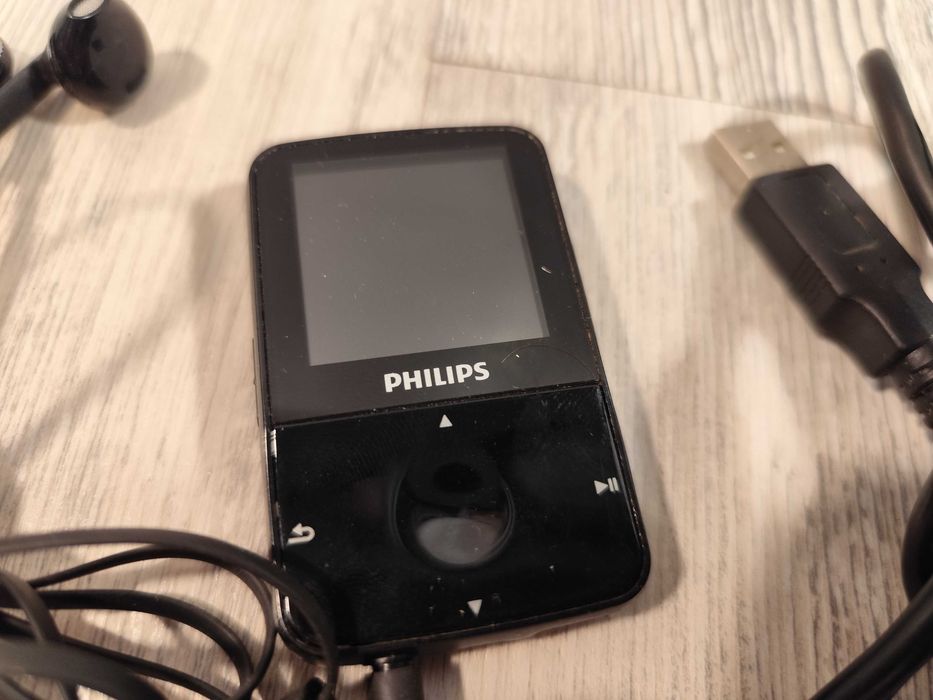 PHILIPS GoGear Vibe retro cu fir MP3 Player acumulator mort