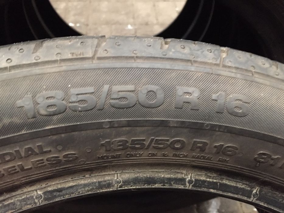 185/50/16 б/у из Германии