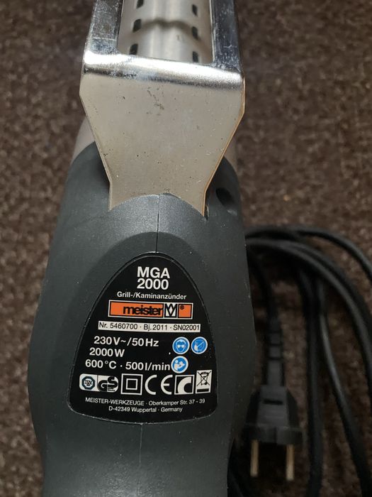 Vand aprinzator electric carbuni