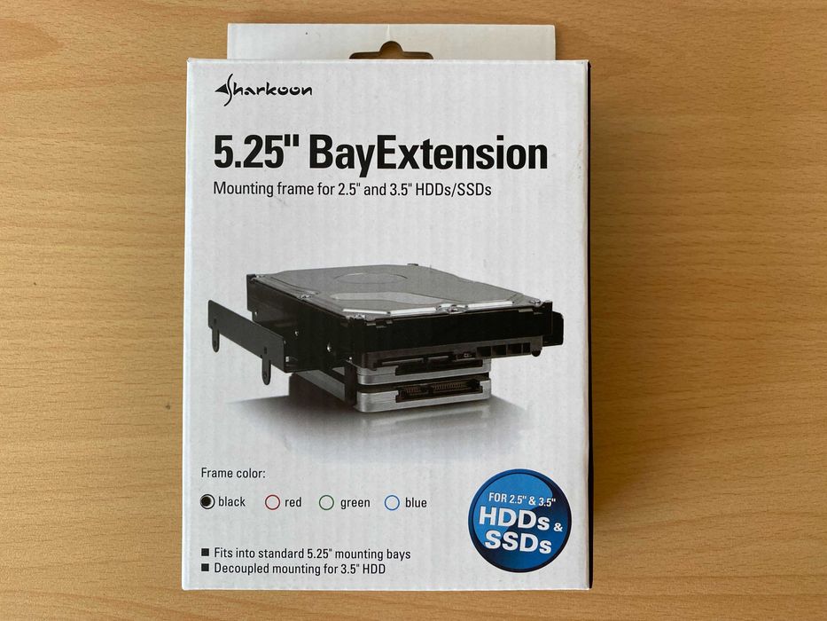 Адаптер за монтаж на 2.5 и 3.5 инчови дискове