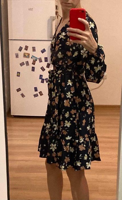 Лятно-есенна рокля от Shein.