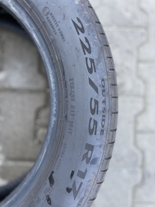 2X 225/55R17 PIRELLI Cinturato P7