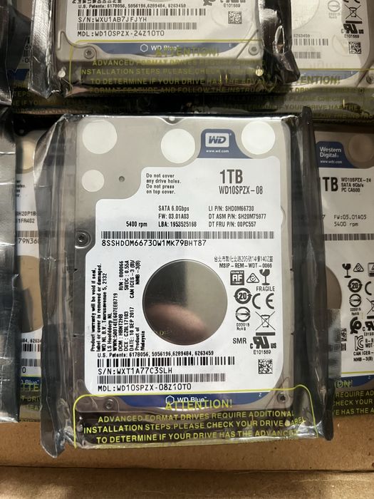 Жесткий диск WD 1TB WD10SPZX
