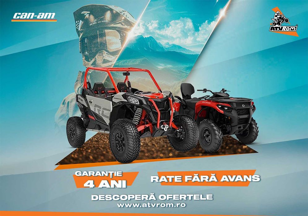 ATV / SXS Can-Am (Finantare flexibila)