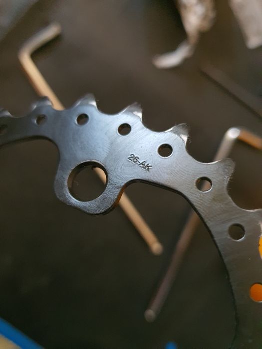 foi 2x10V, foi angrenaj pedalier 36T si 26T