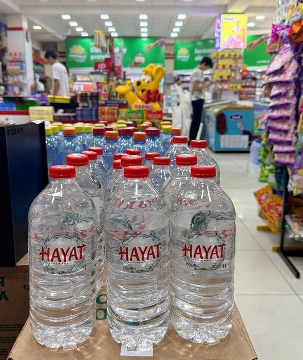 Hayat su natural mineral water Turkey