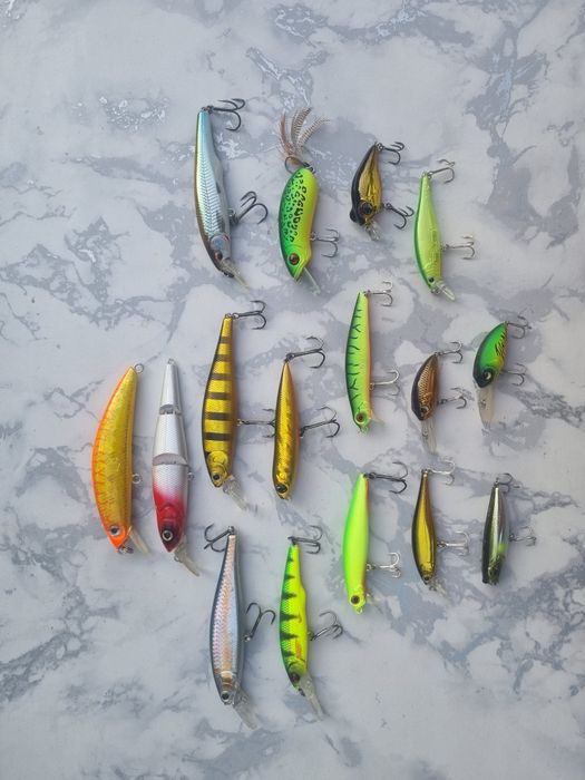 Воблери за щука и бяла риба кефал