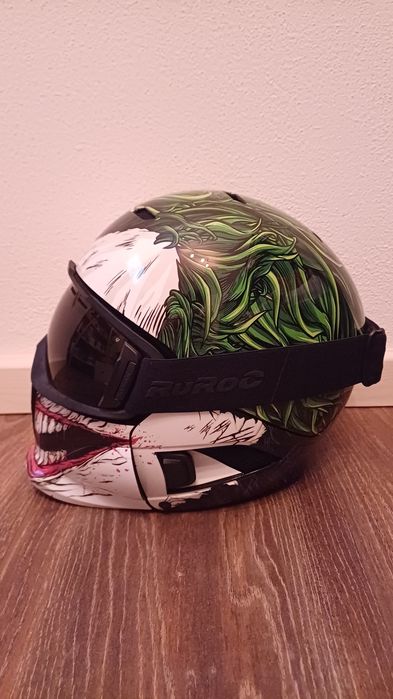 Cască de ski Ruroc RG1DX THE JOKER pentru copii