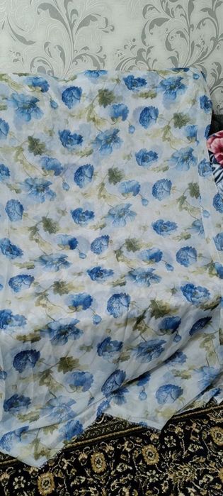 Тюль шифоновая нежная