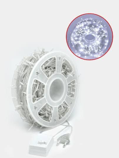 Ель новогодняя,литая,гирлянды