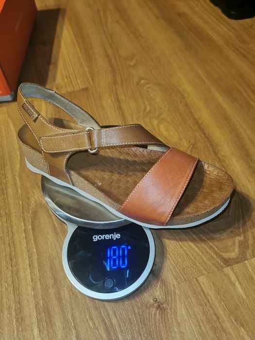 Sandale dama Pikolinos, piele naturala, incaltate de doua ori, mar. 39