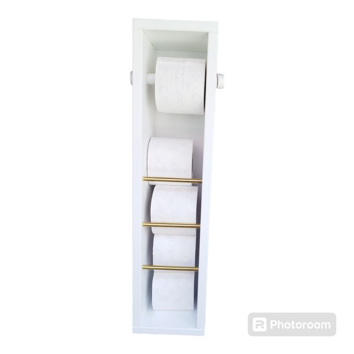 Suport hartie igienica, din lemn