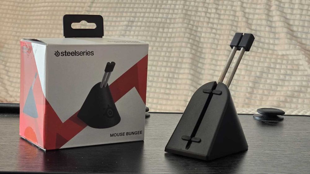 Mouse bungee SteelSeries, Negru ca nou