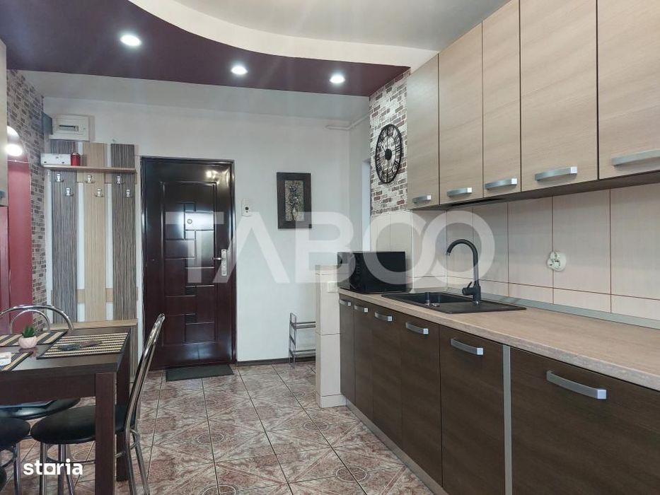 Apartament spatios 49 mp 2 camere decomandate 2 balcone Cisnadie — fotografia 1