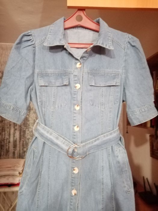 Платье джинсовое