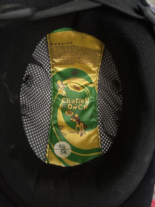 Vand casca echitatie Charles Owen