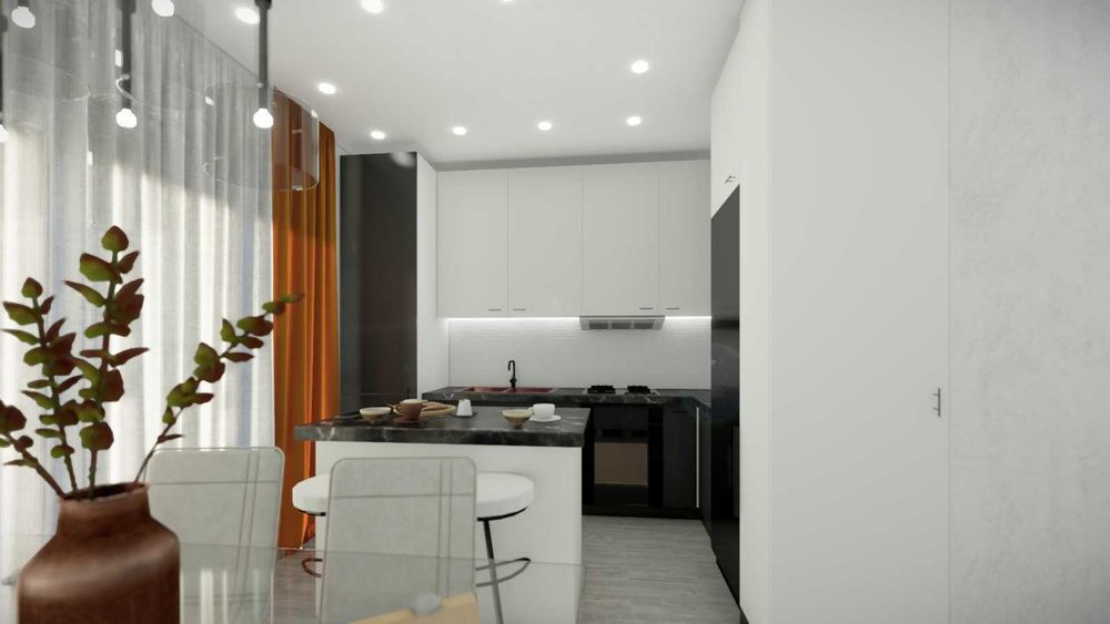 Apartament 3 camere – bloc nou finalizat 2025, 2 bai, 2 locuri parcare