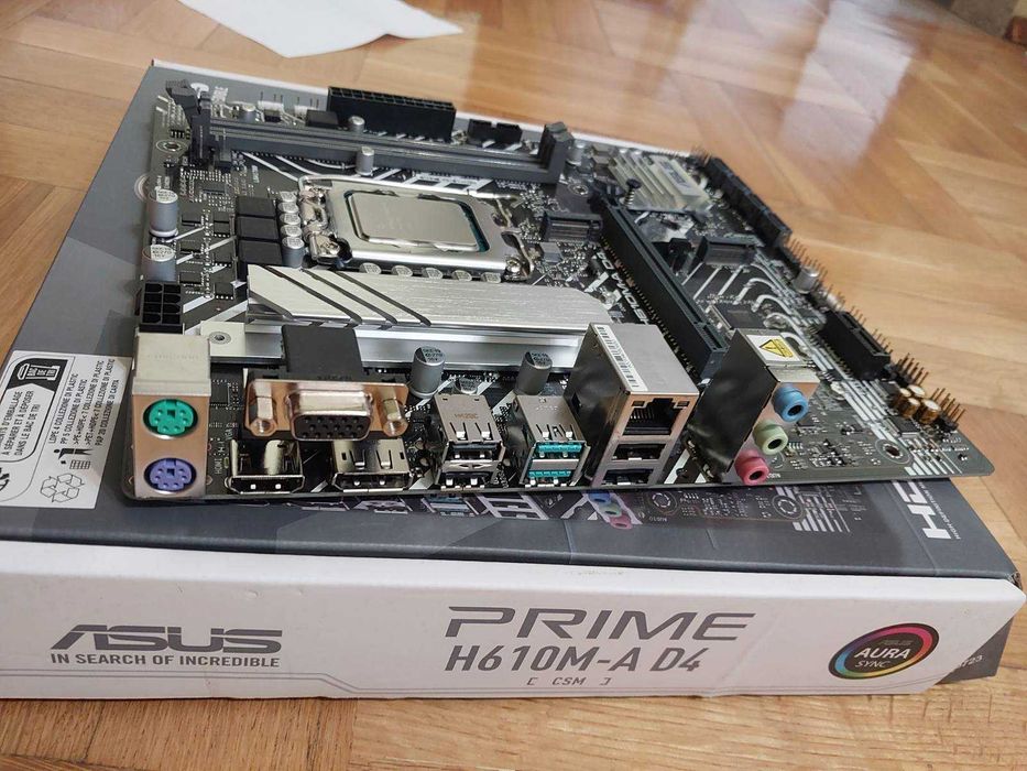 Intel Core i9 13900 + Asus Prime H610M-A D4 (с гаранция)