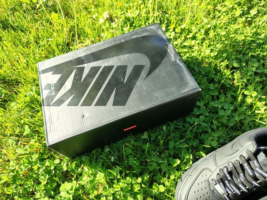 Nike Air Force 1 Low x Supreme Black - Rope Laces - Mărimea 40.5