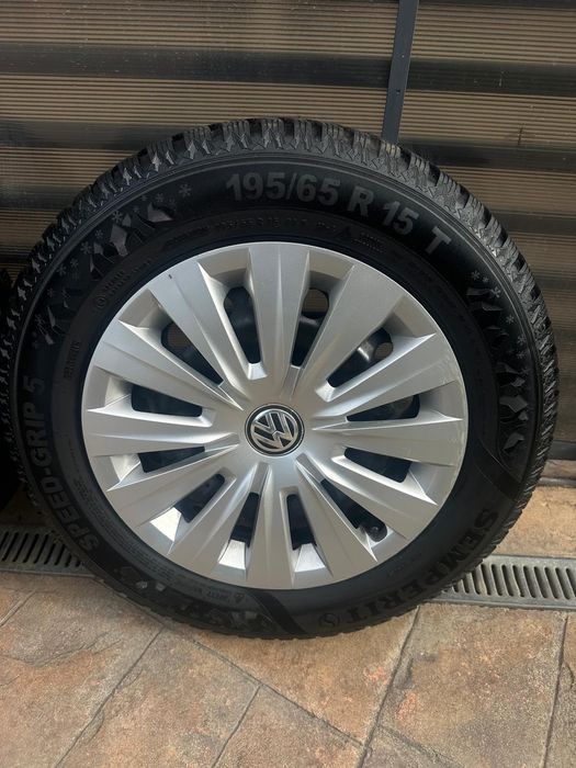 Vand set roti 195/65/15  5x112  ET43 anvelope SEMPERIT SPEED-GRIP 5