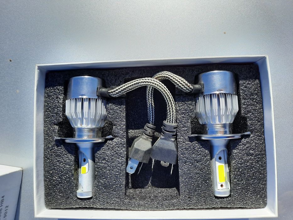 Leduri H4 2 faze hi/lo 12_24v 72W 7600 LM