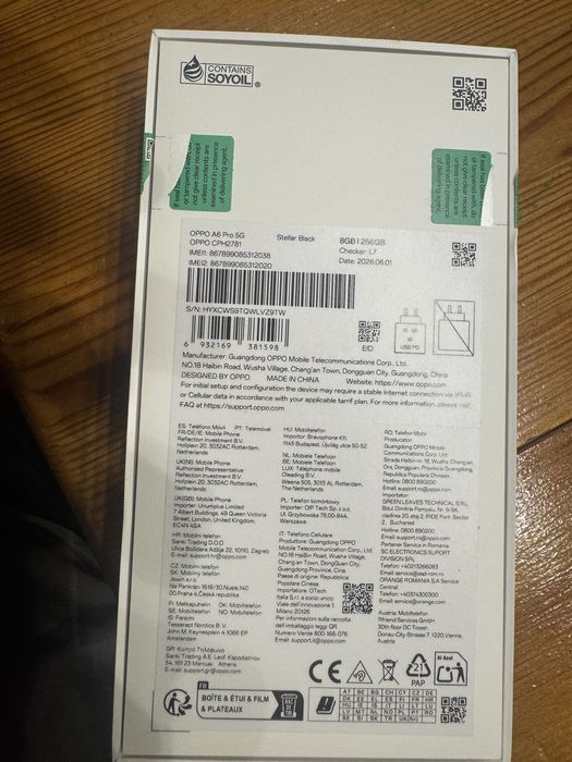 Vand Oppo A6 pro 5g