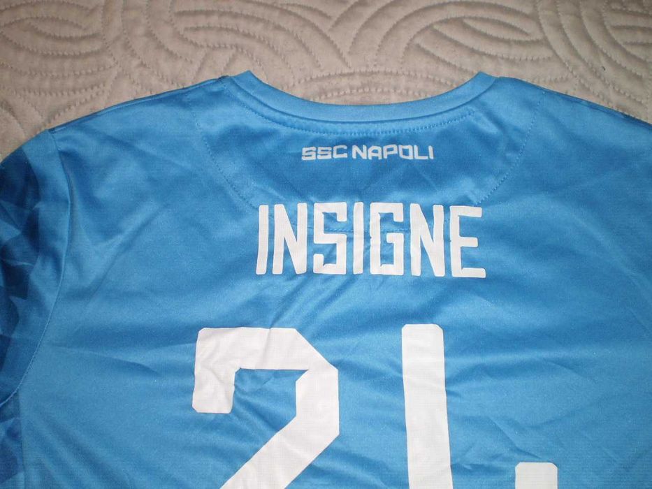 Tricoul  jucator fotbal Italia  Napoli - Lorezo Insigne